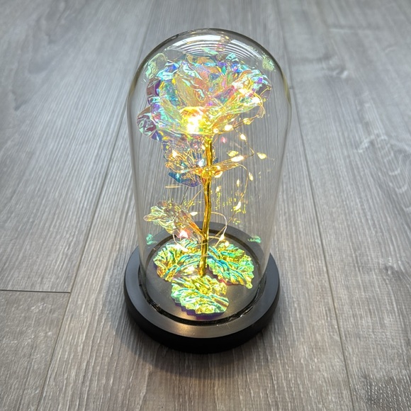 Light Up Glass Otlonpe Rose - Picture 4 of 8